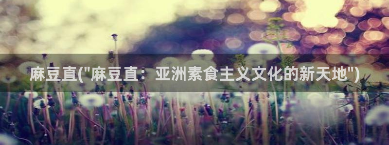 麻豆精品免费：麻豆直(\