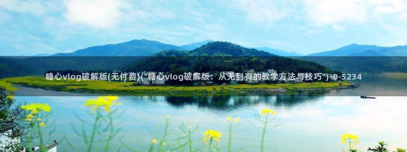 糖心vlog在线观看国产h：糖心vlog破解版(